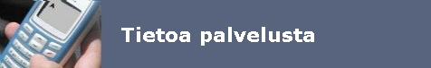 Tietoa palvelusta